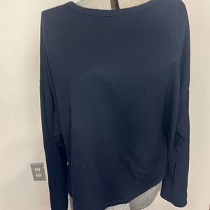 Old Navy Active Activewear Top Shirt Women’s Sz XL Open Back Black